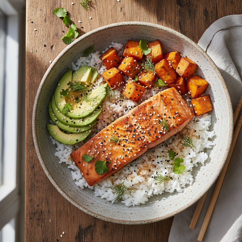 Build Your Salmon Bowl