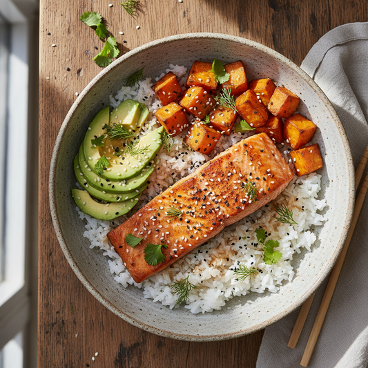 Build Your Salmon Bowl